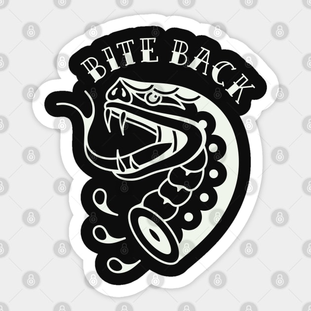 Snake tattoo Sticker by Inkshit13